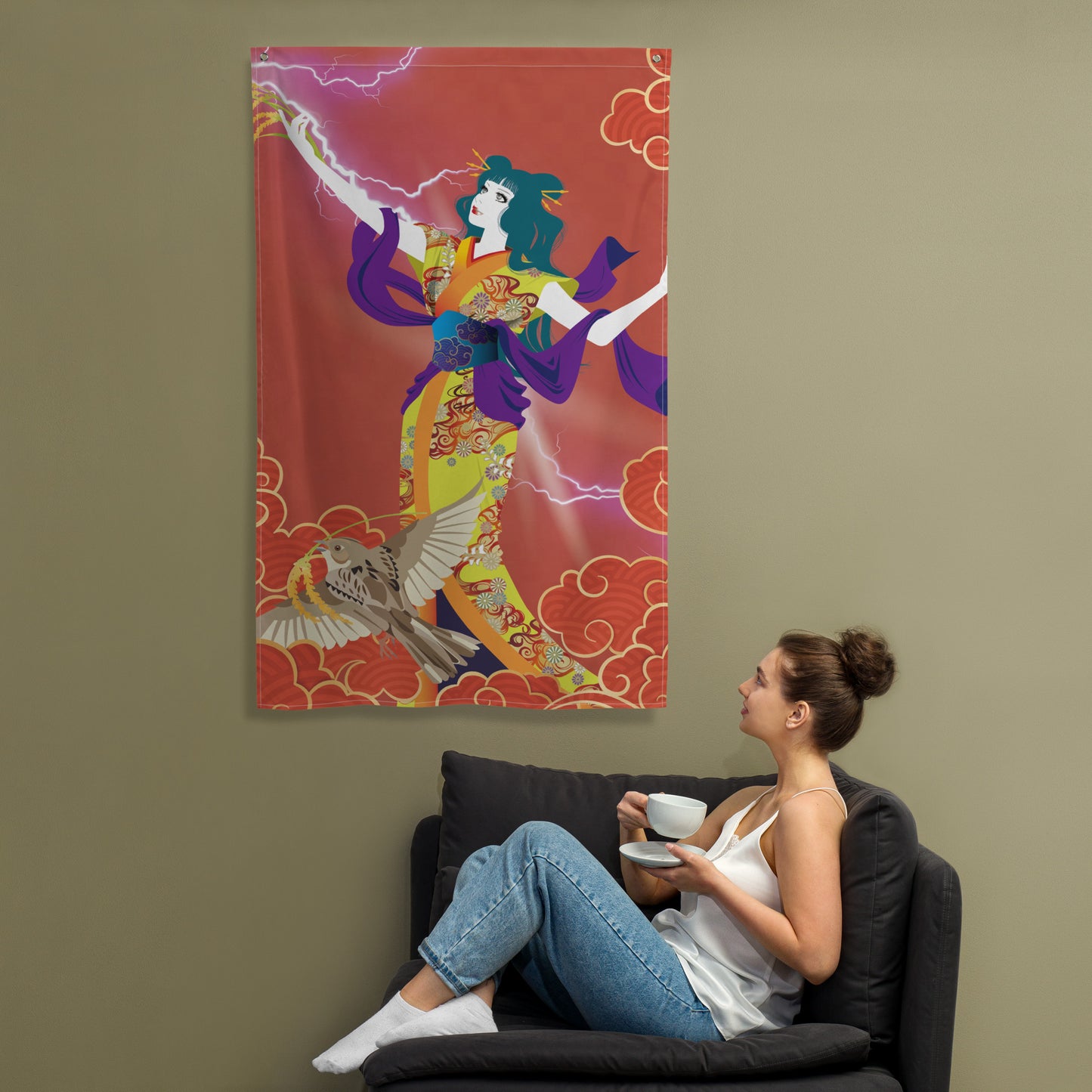 Flag - Lightning Type